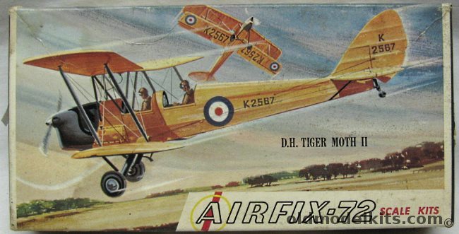 Airfix 1/72 DH Tiger Moth II Craftmaster, 4-29 plastic model kit